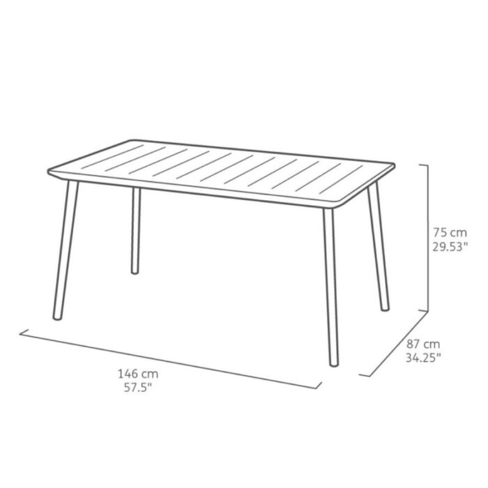 KetercurverMetaleaOutdoordiningtablesetmetaldesignthehomeshoppesgdimensions