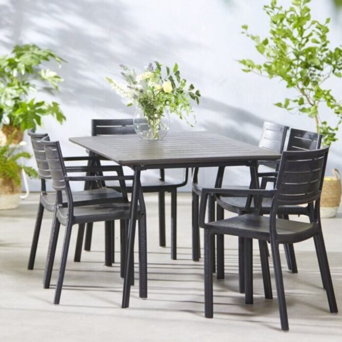 KetercurverMetaleaOutdoordiningtablesetmetaldesignthehomeshoppesgpatio