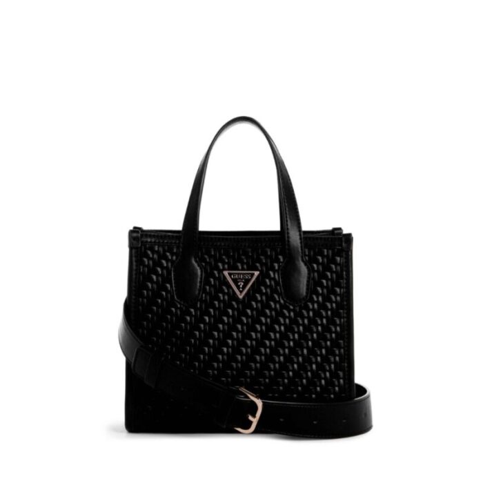 guess silvana 2 comp mini toteblack 240905091039