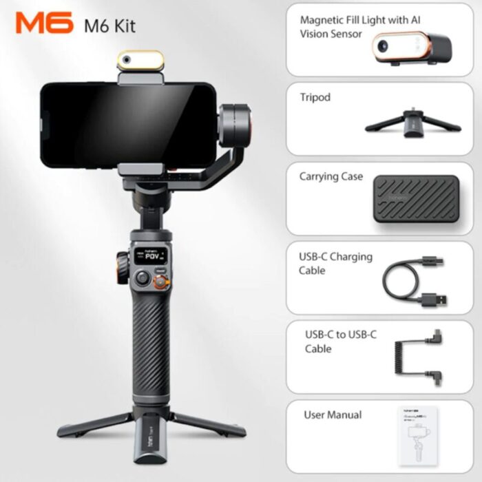 hohem isteady m6 pro kit 3 axis structure smartphone gimbal 240925055010 2