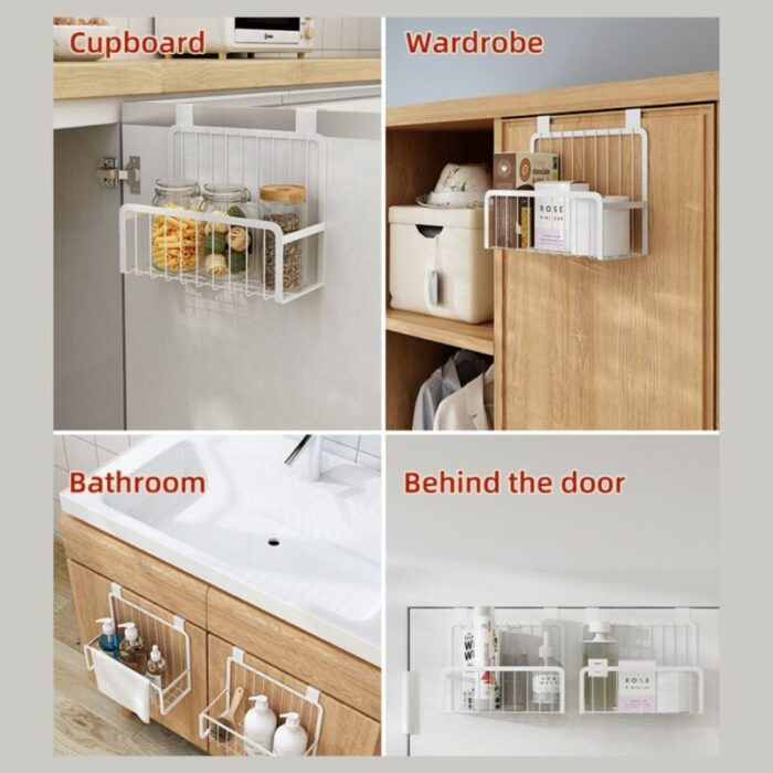 kitchencabinetcupboardsidehangingstoragebinbasketracksgthehomeshoppeuse