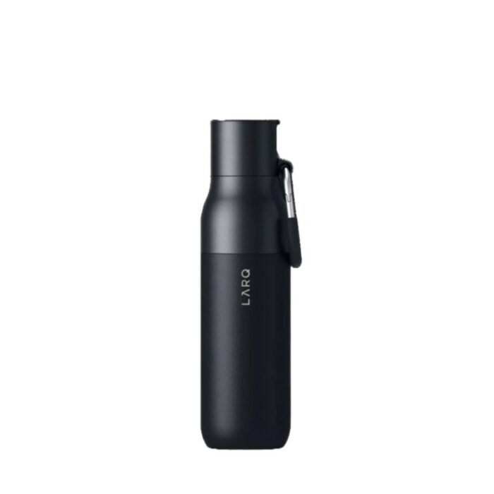 larq bottle flip top obsidian black 740ml 25oz 240801114107