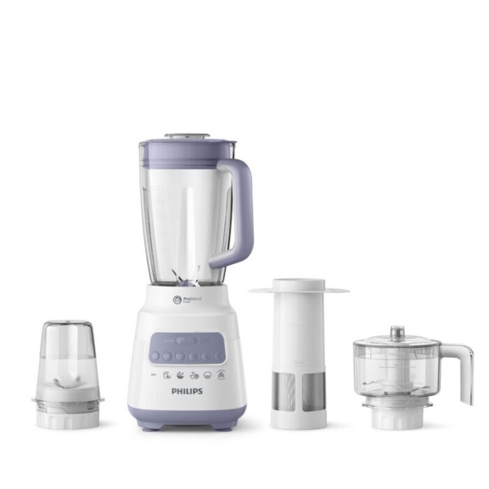 philips series 5000 blender with dry mill chopper filter 700w plastic jar hr222301 241008051926 1