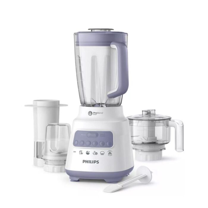 philips series 5000 blender with dry mill chopper filter 700w plastic jar hr222301 241008051926 2