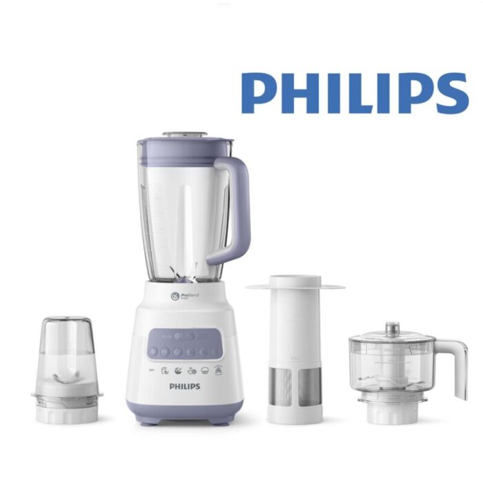 philips series 5000 blender with dry mill chopper filter 700w plastic jar hr222301 241008051926